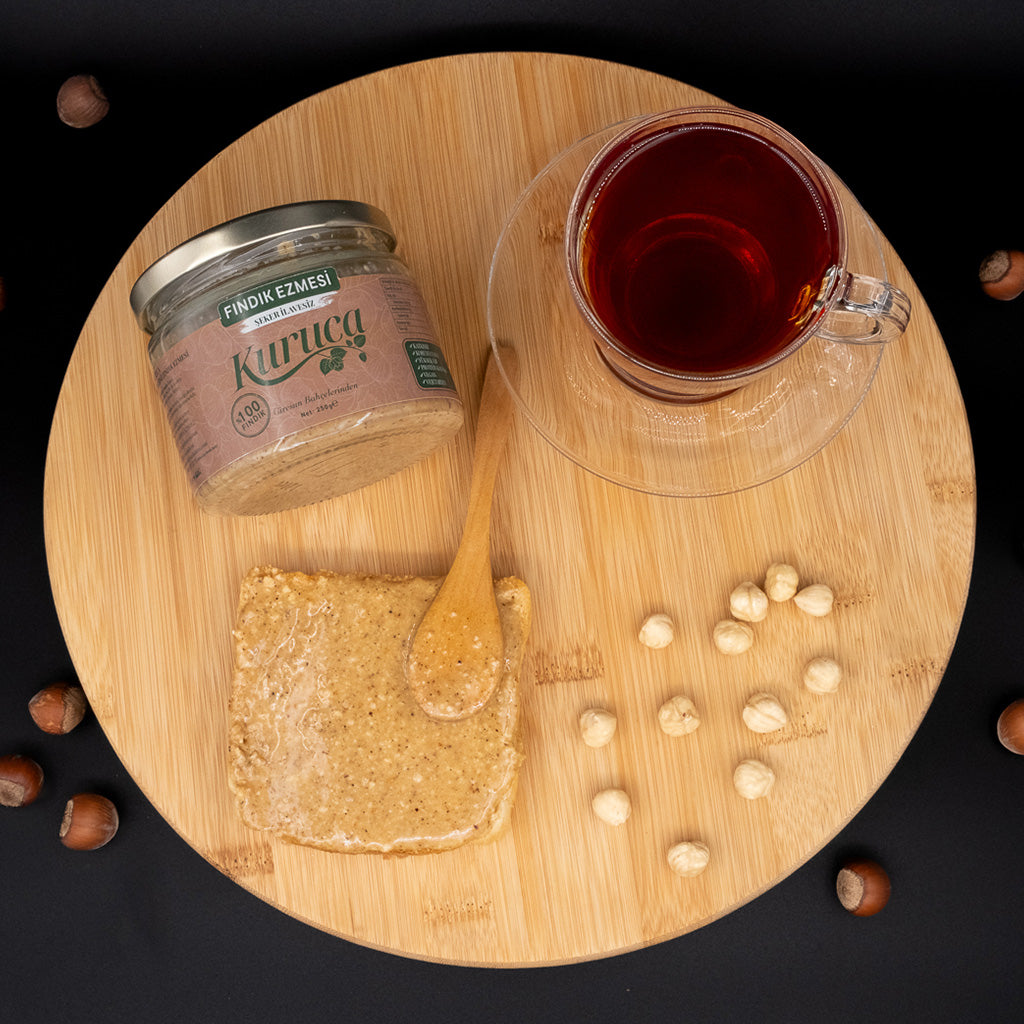 Şekersiz Fındık Ezmesi 250 g - %100 Fındık