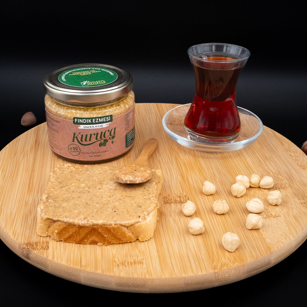 Şekersiz Fındık Ezmesi 250 g - %100 Fındık