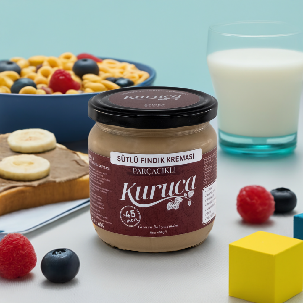 Sütlü Fındık Kreması 400 g - %45 Fındık