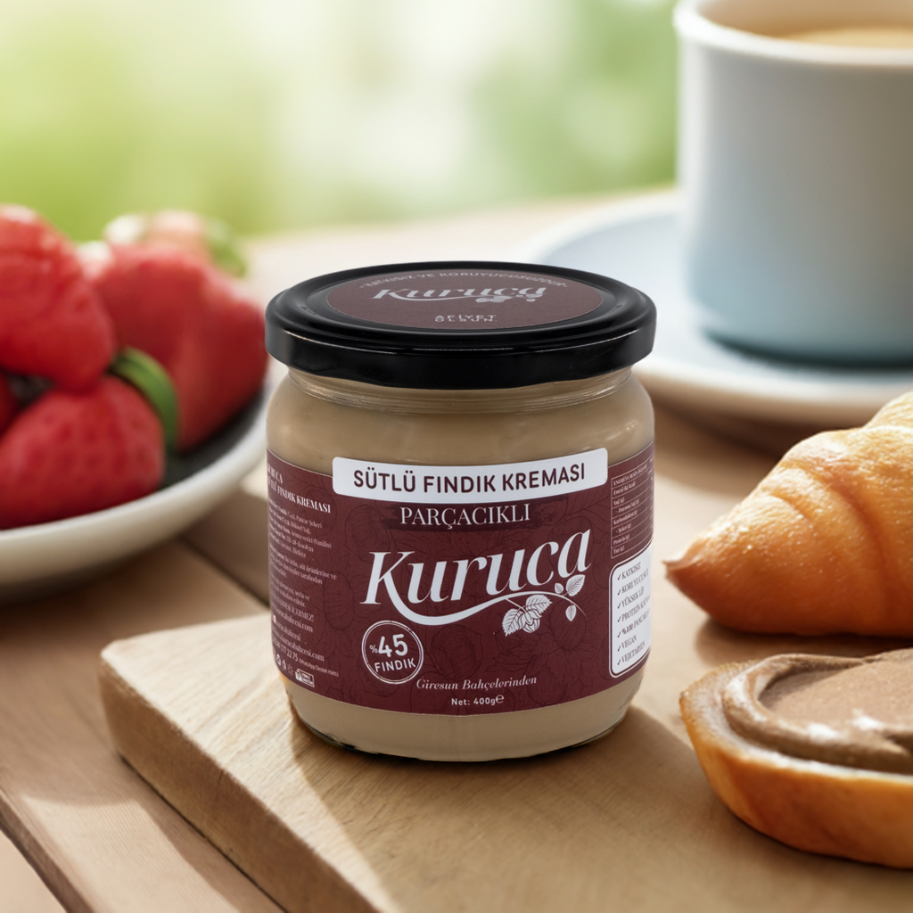 Sütlü Fındık Kreması 400 g - %45 Fındık