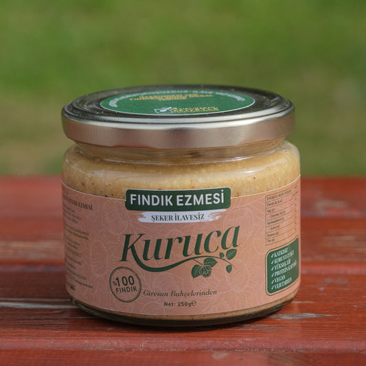 Şekersiz Fındık Ezmesi 250 g - %100 Fındık
